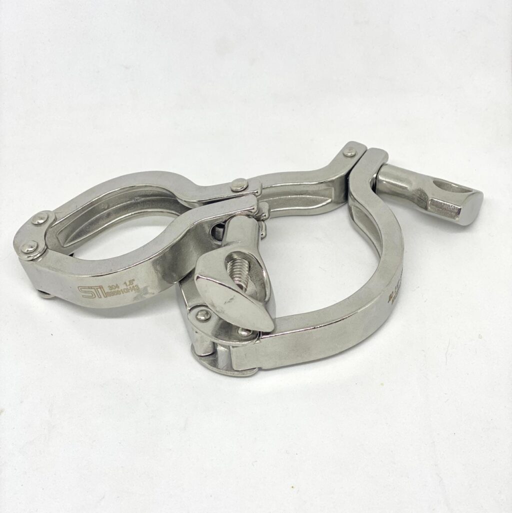 ABRAZADERA CLAMP SANITARIA SS304 3A DOBLE PIN - Imagen 2